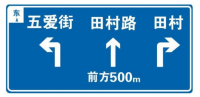 指路标志牌